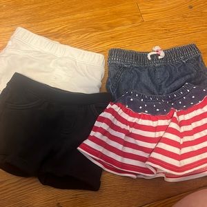 24 month shorts/skirt bundle